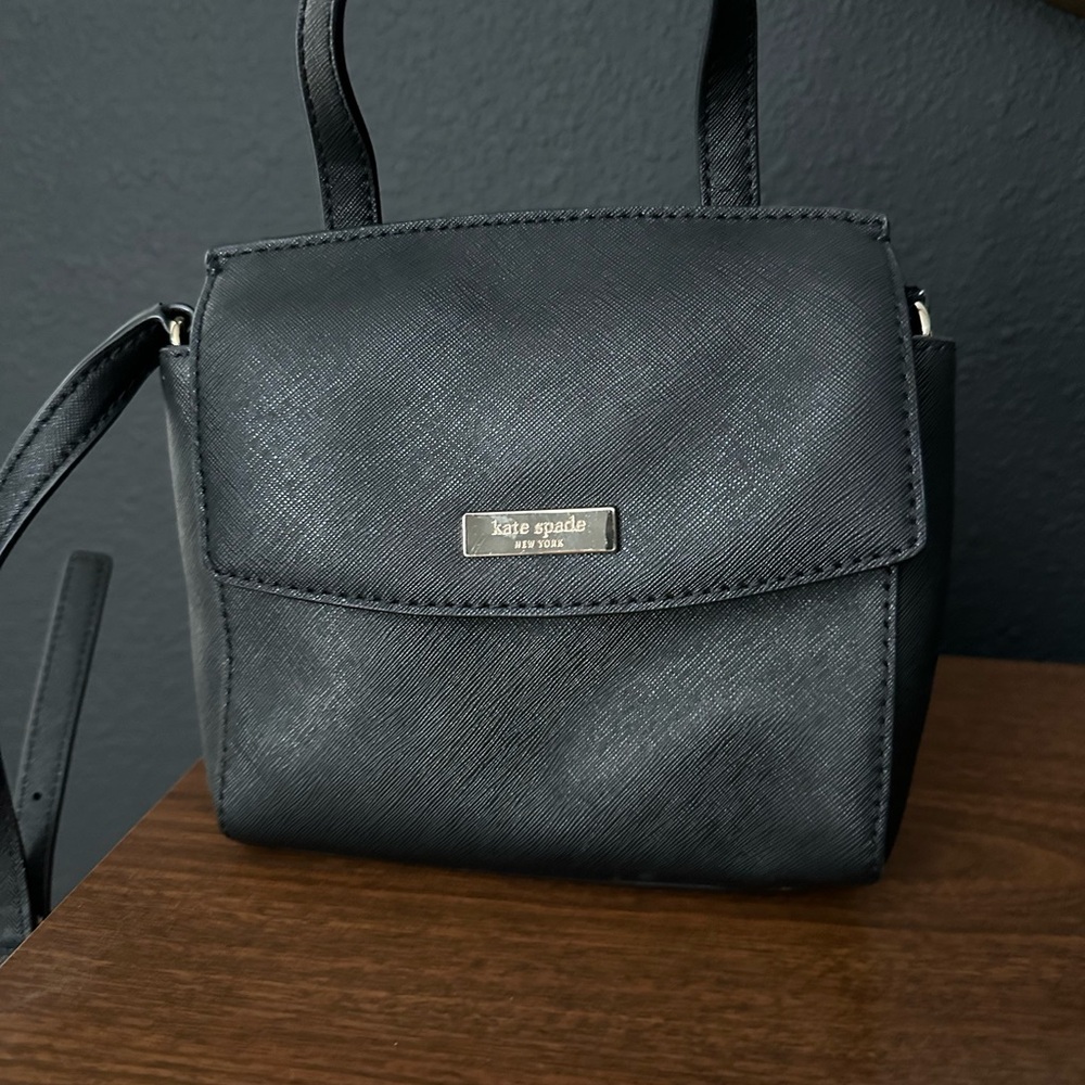 Kate Spade Charcoal Crossbody Bag